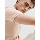 Polos Polo SELECTED Manga Corta Dante Cameo Rose