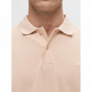 Polos Polo SELECTED Manga Corta Dante Cameo Rose