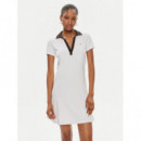 Tjw Contrast Vpolo Fit&flare Ext White  TOMMY JEANS