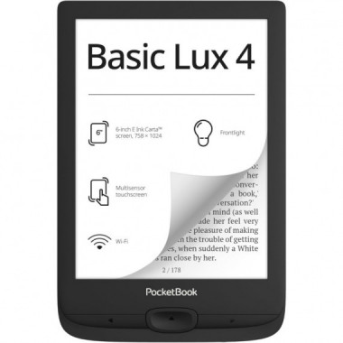 Libro Electr&oacute;nico 6" POCKETBOOK Basic LUX4
