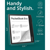 Libro Electrónico POCKETBOOK Era Stardust Silver 7'' 64GB