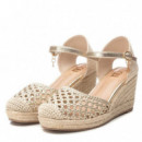 XTI Sandalias Oro 142893-ORO