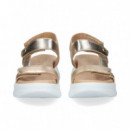 Surfera Plataforma Metalizada Oro  PANAMA JACK