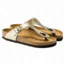 Calzado BIRKENSTOCK Gizeh Birko-flor Gold