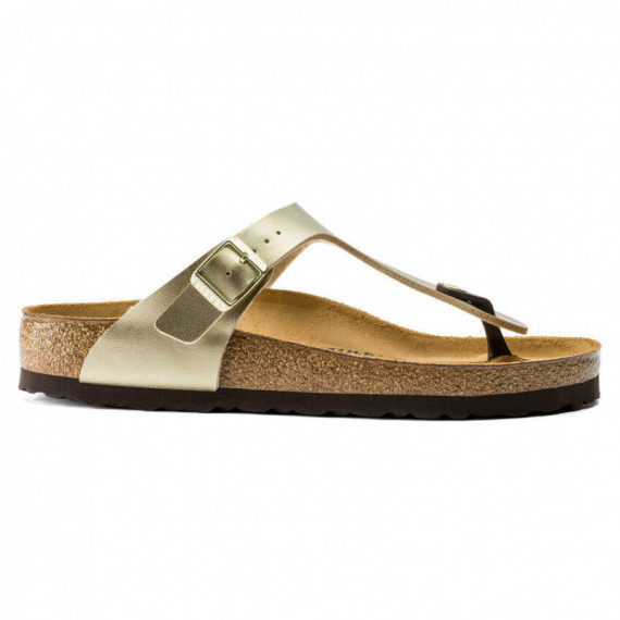 Calzado BIRKENSTOCK Gizeh Birko-flor Gold - Guanxe Atlantic Marketplace