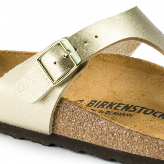 Calzado BIRKENSTOCK Gizeh Birko-flor Gold - Guanxe Atlantic Marketplace