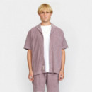 Camisas Camisa REVOLUTION Terry Cuban 3823 Purple