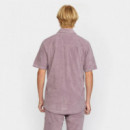 Camisas Camisa REVOLUTION Terry Cuban 3823 Purple