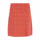 Vestidos Falda KING LOUIE Border Rowe Fiery Red