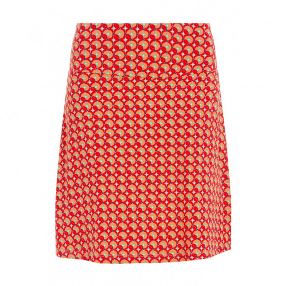 Vestidos Falda KING LOUIE Border Rowe Fiery Red