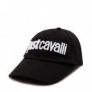 Gorra Logo Embroidery 3D Up  JUST CAVALLI