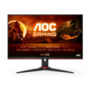 Monitor Gaming AOC 24" Multimedia Negro (24G2SPAE/BK)