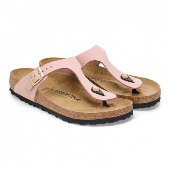 Calzado Gizeh BIRKENSTOCK Nubuc Soft Pink - Guanxe Atlantic Marketplace