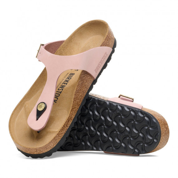 Calzado Gizeh BIRKENSTOCK Nubuc Soft Pink - Guanxe Atlantic Marketplace