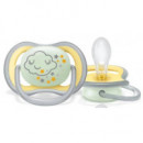 AVENT Chupete Silicona Ultra Air Night +18M SCF3