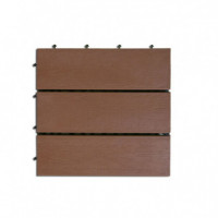 Loseta Exterior Nortene Composite Terra 0,30X0,30M Ma X1