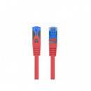 Latiguillo LANBERG CAT.6A S/ftp Lszh Cca 0.25M Fluke Passed Rojo