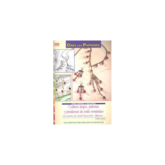 Serie Cuentas y Abalorios ánº 45. Collares Largos, Pulseras y Pendientes de Estilo Romántico.