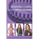 Bufandas y Cuellos Tejidos en Telares Circulares