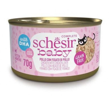 SCHESIR Baby Filete Hígado/pollo Lata 70