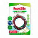 REPEL BITE Natural Pulsera de Cuerda con Citrone