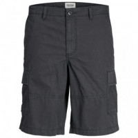 Bermuda Cargo JACK AND JONES Gris Oscuro