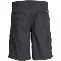 Bermuda Cargo JACK AND JONES Gris Oscuro
