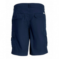 Pantalones Cortos Cargo JACK AND JONES Marino
