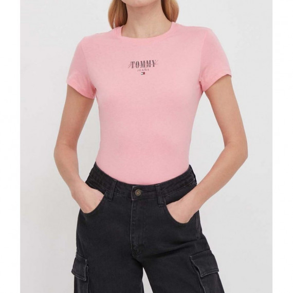Camsieta TOMMY JEANS Essential Rosa