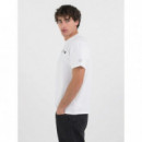 Camisetas Hombre Camiseta REPLAY Corte Regular Punto Estampado Bicolor