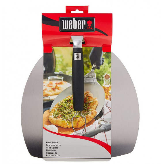 Pala para Pizza- Acero Inoxidable con Mango Abatible- Barbacoa- Weber®  WEBER