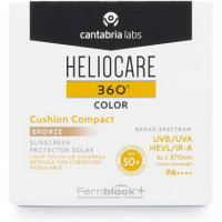 Heliocare 360º SPF50+ Oil-free Compact Protector Solar 10G Color Bronze  IFCANTABRIA