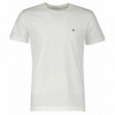 Plus Ck Embro Badge Tee Bright White  CALVIN KLEIN