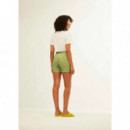 Falda Pantalón XANTIK Green Pineapple