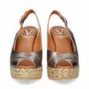 ABIERTO P Y T METALIZADA BRONCE