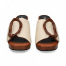 Pala Argolla Piel Multi Beige  NOA HARMON