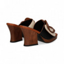 Pala Argolla Piel Multi Beige  NOA HARMON