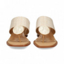 Esclava Etnica Textil Blanco  NOA HARMON