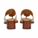 Esclava Etnica Textil Blanco  NOA HARMON