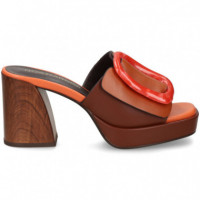 Pala Argolla Piel Multi Cuero  NOA HARMON