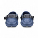 Zueco Grietas Azul  CROCS