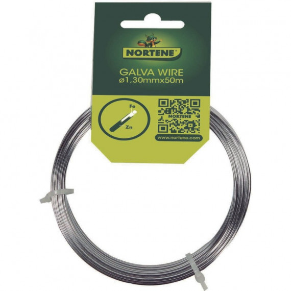 Alambre Galvanizado  2,4MMX25M Ga