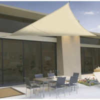 Vela de Sombreo Impermeable 3,6X3,6X3,6M Beige