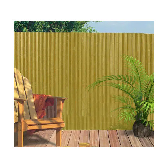 Cañizo Plástico Ovalado Bambu 2X5 Metros  173204