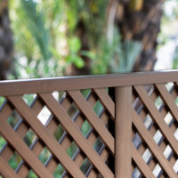 Perfil Plastico Marron Oscuro "h" 200CM 179516