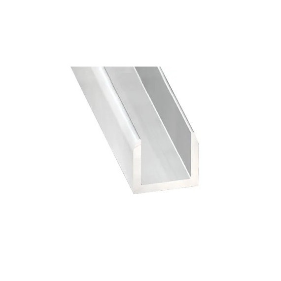 Perfil Aluminio Blanco "u" 200CM 179126