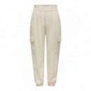 Pantalones ONLY Laris Cargo Birch