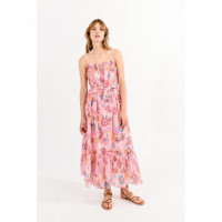 Vestidos Vestido MOLLY BRACKEN Estampado Pink Alba