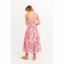 Vestidos Vestido MOLLY BRACKEN Estampado Pink Alba