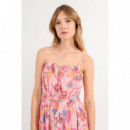 Vestidos Vestido MOLLY BRACKEN Estampado Pink Alba